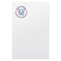 True Happiness with a Staffordshire Bull Terrier stationery