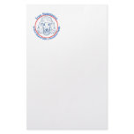 True Happiness with a Standard Poodle Stationery Paper