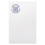 True Happiness with an English Bulldog Stationery Paper