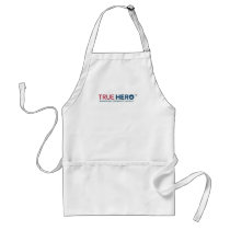True Hero logo apron