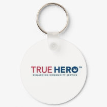 True Hero logo keychain