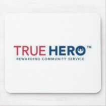 True Hero logo mousepad by truehero_org True Hero logo mousepad
