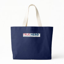 True Hero logo totebag