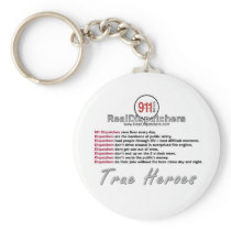 True Heroes Dispatcher Keychain