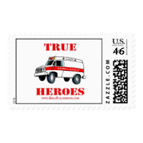 True Heroes EMT Paramedic Stamps
