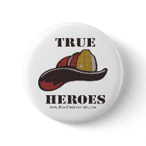True Heroes Firefighter button buttons