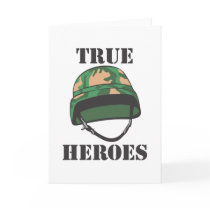True Heroes Greeting Cards cards