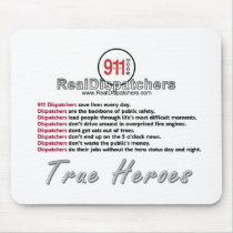 True Heroes Mouse Pad