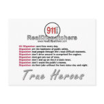 True Heroes Postcards