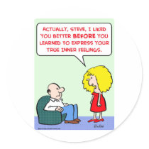 true inner feelings stickers