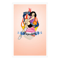 True Love Cupcakes Bakery Poster
