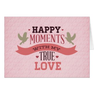 True love greeting card