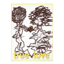 True Love Invite invitations