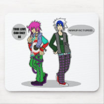 True Love Mousepad by zombiedogink True Love Mousepad