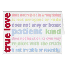 True Love Note Card