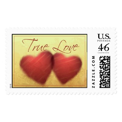 True Love postage stamp by aslentz