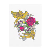 True Love postcards
