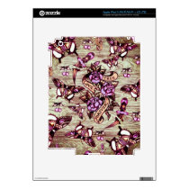 True Love Surfabilly butterfly pattern. skins