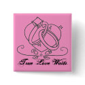 True Love Waits. buttons