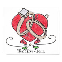 True Love Waits. posters