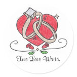 True Love Waits. Sticker