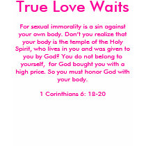 True Love Waits t-shirts
