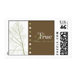 "True Love" Wedding Invitation Stamp