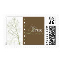 "True Love" Wedding Invitation Stamp