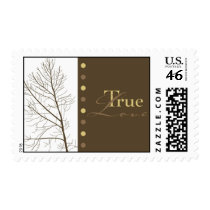 "True Love" Wedding Invitation Stamp by EllieLLC "True Love" Wedding Invitation Stamp