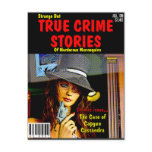 True Mannequin Crime Postcard