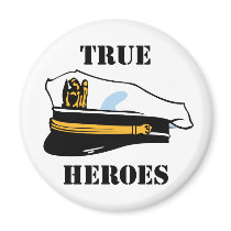 True Navy Heroes magnets