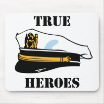 True Navy Heroes mousepads