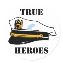 True Navy Heroes stickers by americarocks True Navy Heroes stickers