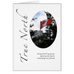 True North Flag Greeting Card