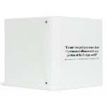 True Policy to Steer Clear of Permanent Alliances Vinyl Binder