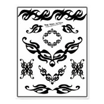 True Tribal Tattoo Flash Sheet-Z05 posters