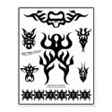True Tribal Tattoo Flash Sheet-Z08 posters by TrueTribal True Tribal Tattoo Flash Sheet-Z08 posters