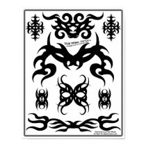 True Tribal Tattoo Flash Sheet-Z09 posters