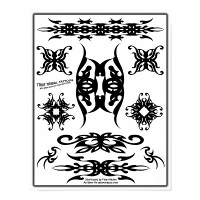 Tribal Tattoo Flash Art. True Tribal Tattoo Flash