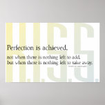 True Typographic Elegance Print