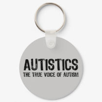 True Voice of Autism Keychain