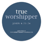 True Worshipper Sticker