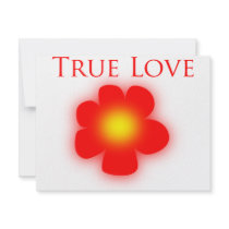 TrueLoveFlower invitations