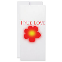 TrueLoveFlower rack cards