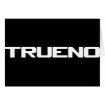 Trueno Greeting Cards