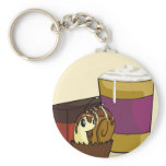 Truffle Snail Keychain