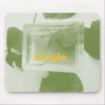 truGreen, simple. mousepads