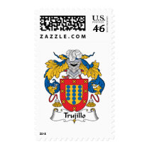 Trujillo Family Crest postage