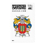Trujillo Family Crest Stamp
