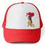 truker hat, I love Katti Ann